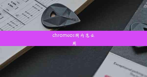 chromeos国内怎么用