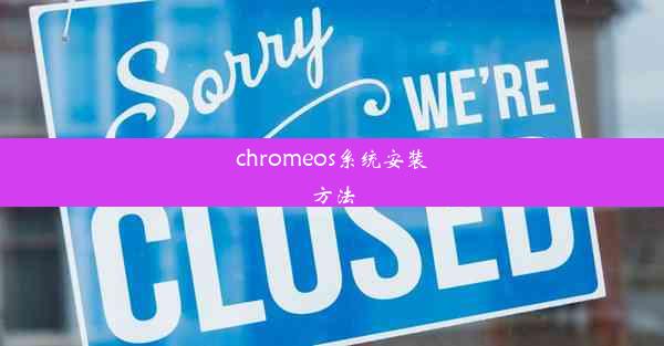 chromeos系统安装方法