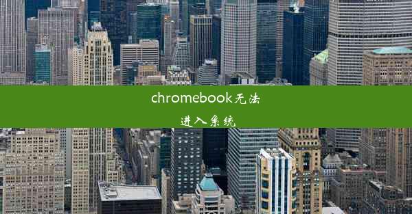 chromebook无法进入系统