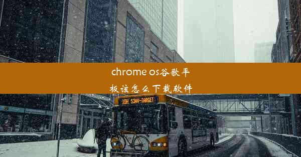 chrome os谷歌平板该怎么下载软件