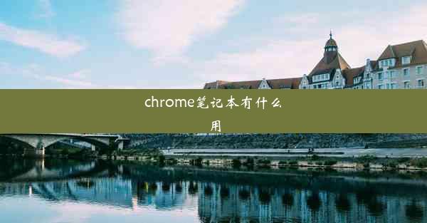 chrome笔记本有什么用