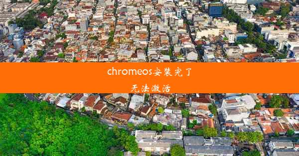 chromeos安装完了无法激活