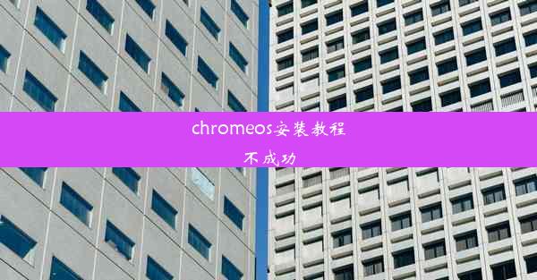 chromeos安装教程不成功