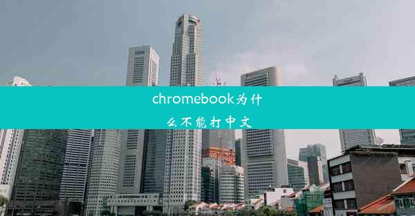 chromebook为什么不能打中文