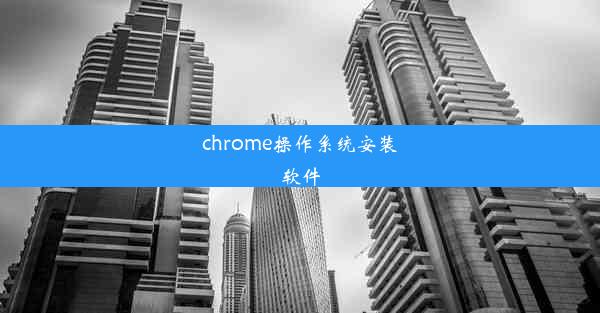 chrome操作系统安装软件