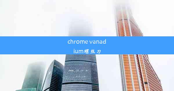 chrome vanadium螺丝刀