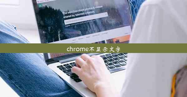 chrome不显示文字