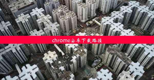 chrome安卓下载路径