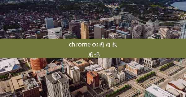 chrome os国内能用吗