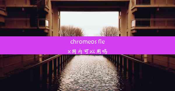 chromeos flex国内可以用吗