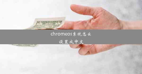 chromeos系统怎么设置成中文