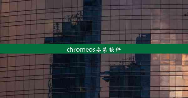 chromeos安装软件