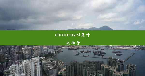 chromecast是什么牌子