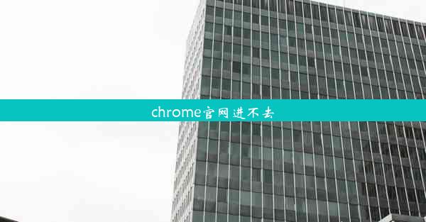 chrome官网进不去