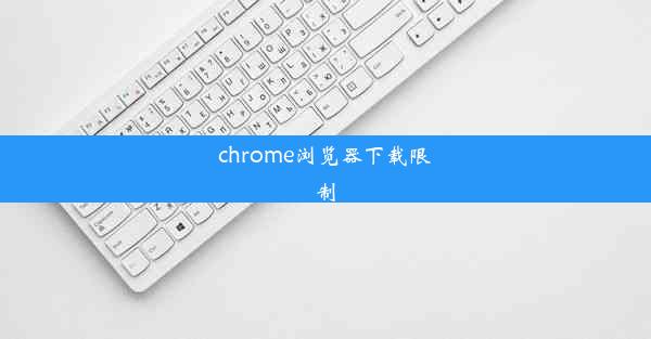 chrome浏览器下载限制