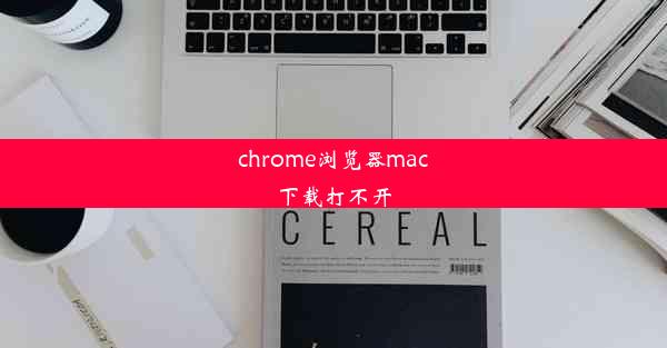 chrome浏览器mac下载打不开