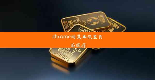 chrome浏览器设置页面缓存