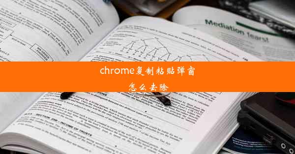 chrome复制粘贴弹窗怎么去除