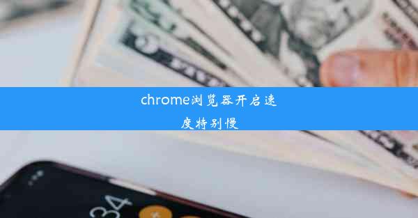 chrome浏览器开启速度特别慢