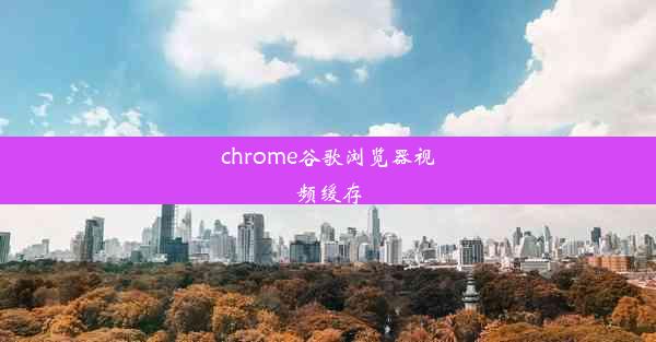 chrome谷歌浏览器视频缓存