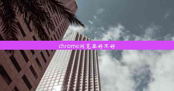 chrome浏览器好不好