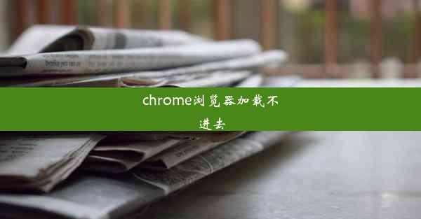 chrome浏览器加载不进去