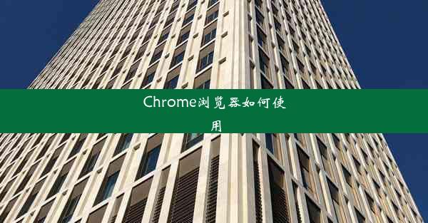 Chrome浏览器如何使用