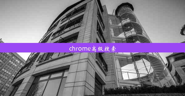 chrome高级搜索