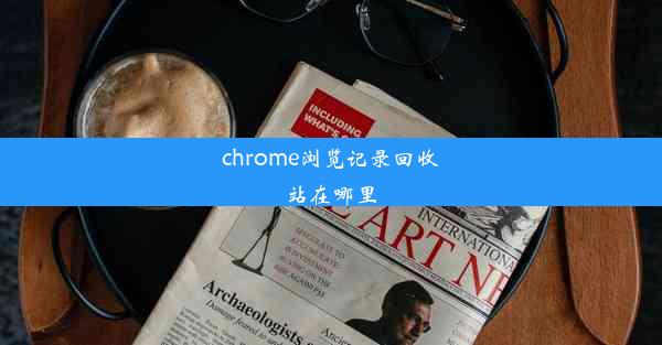 chrome浏览记录回收站在哪里