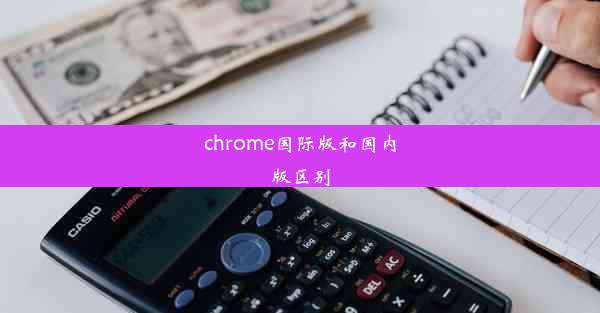 chrome国际版和国内版区别