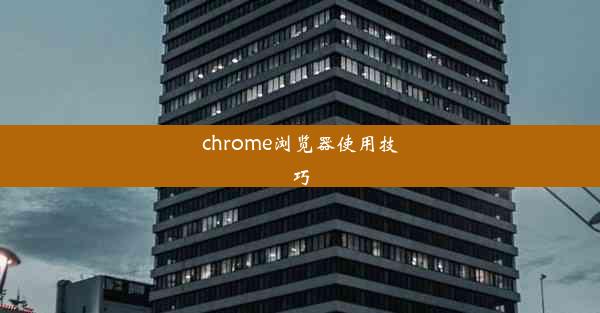 chrome浏览器使用技巧