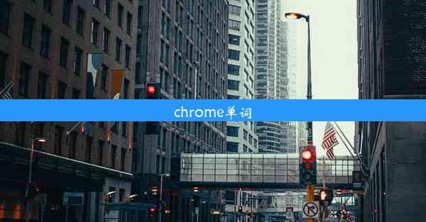 chrome单词