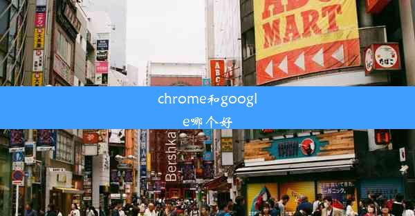 chrome和google哪个好