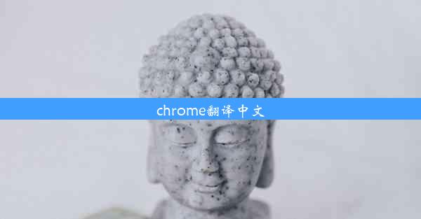 chrome翻译中文