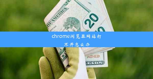 chrome浏览器网站打不开怎么办